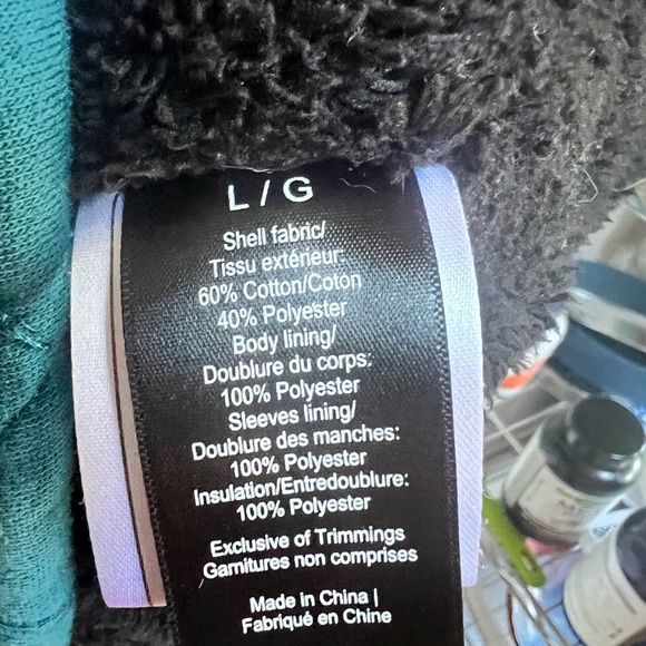 Rip zone Tmax-Thick winter zip up women’s large hoodie - Picture 4 of 4